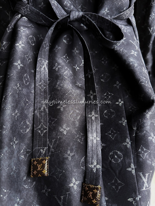 Louis Vuitton Monogram Tile Long Shirt Dress