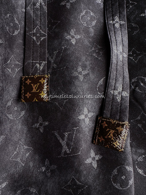 Louis Vuitton Monogram Eclipse Canvas Two Hanger Garment Cover