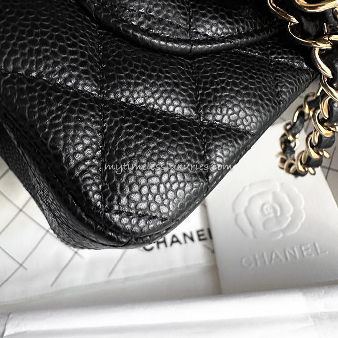 CHANEL 2022 Black Caviar Classic Card Holder GHW *New - Timeless Luxuries