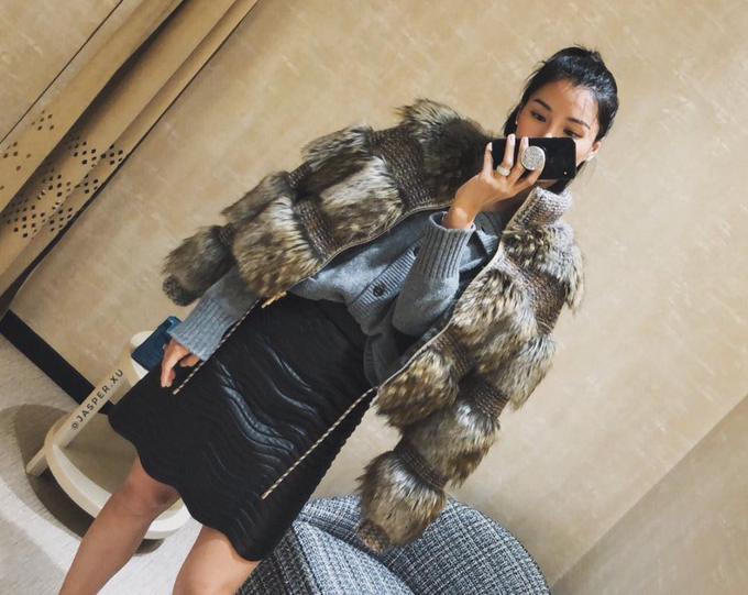 CHANEL 18K Tweed & Faux Fur Jacket 34 FR - Timeless Luxuries