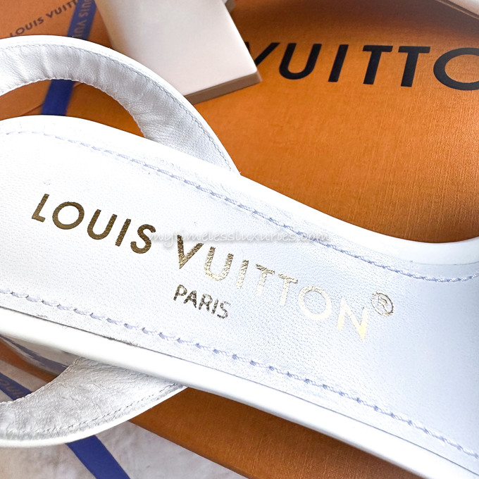 Hologrpahic Louis Vuitton slides sandals summer in 2023
