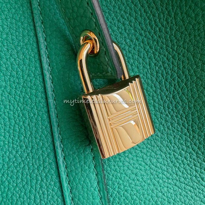Hermes Vert Verone Picotin Lock 18 Bag – The Closet