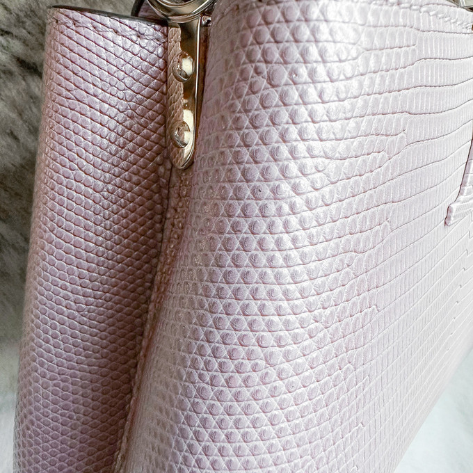 Louis Vuitton Lizard Mini Capucines PM