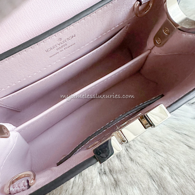 Louis Vuitton CAPUCINES PM Original Lizard Leather M52386 Pink - $599.00