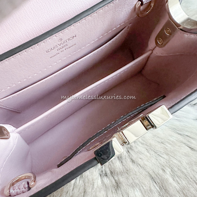 Louis Vuitton Pink Capucines Mini Lizard Bag 20cm at 1stDibs