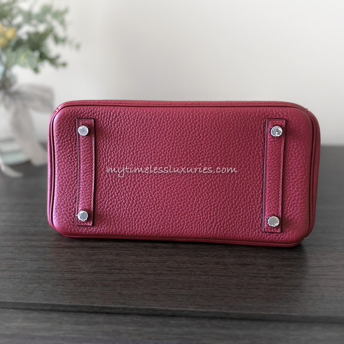 Hermès Birkin 25 Togo in Rouge Grenat. #hermes #hermesbirkin #handbagt