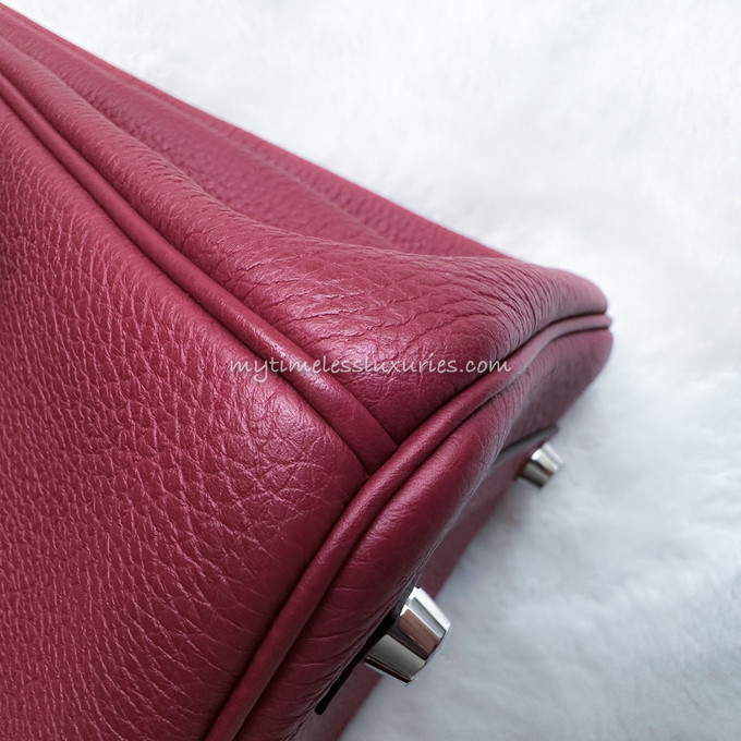 Hermès Rouge Grenat Birkin 25