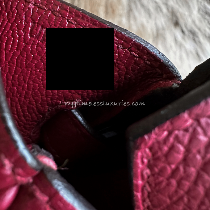 Hermès Birkin 25 Togo in Rouge Grenat. #hermes #hermesbirkin #handbagt