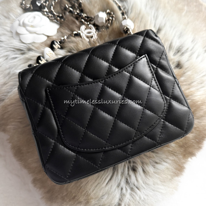 CHANEL 23P Mini Flap CC Heart Chain - Timeless Luxuries