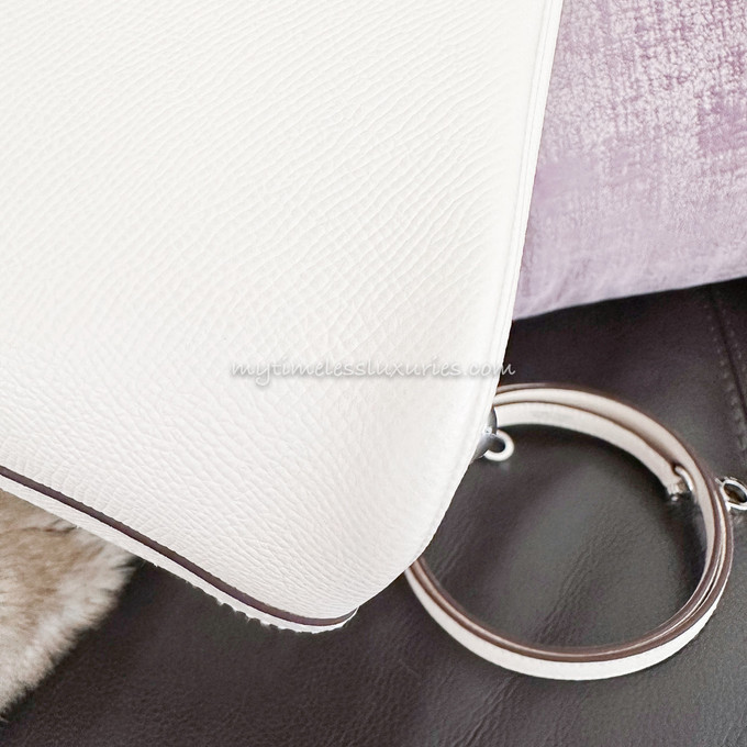 Hermès Bolide 27 Blue Epsom Silver Hardware – Coco Approved Studio