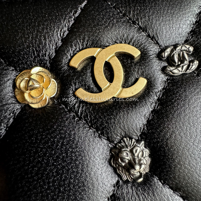 CHANEL 23B Charms Flat Card Holder *New - Timeless Luxuries