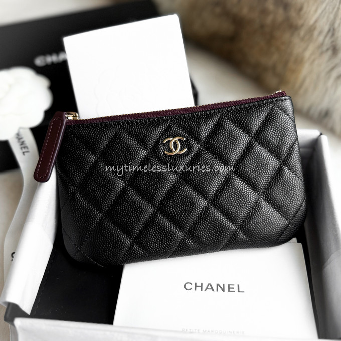 Chanel Zipped pouch-