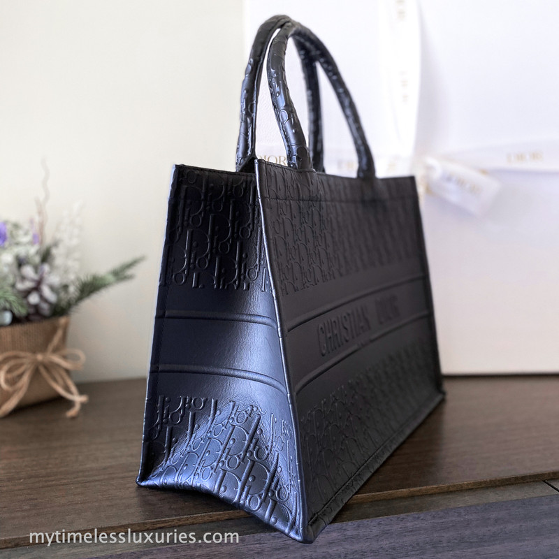 dior leather tote