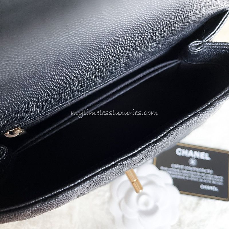 Chanel Small Mini Coco Handle Black Burgundy New Timeless Luxuries Chanel Small Mini Coco Handle Black Burgundy New Timeless Luxuries