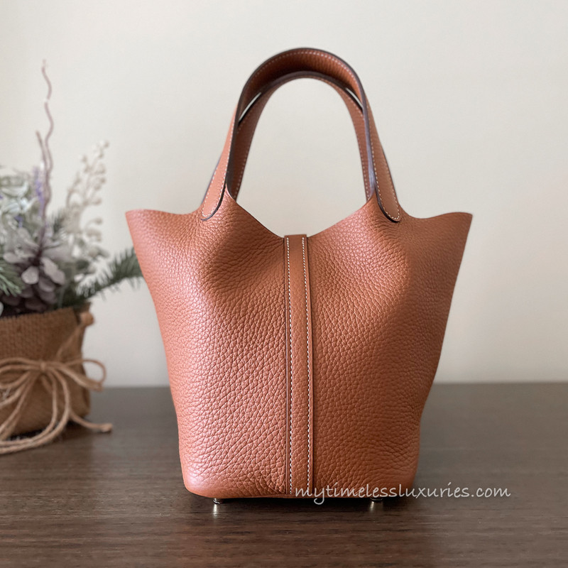 hermes picotin 18 gold