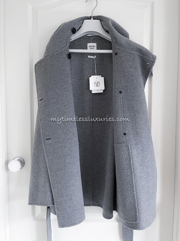 Hermès cashmere coat 2020 clearance
