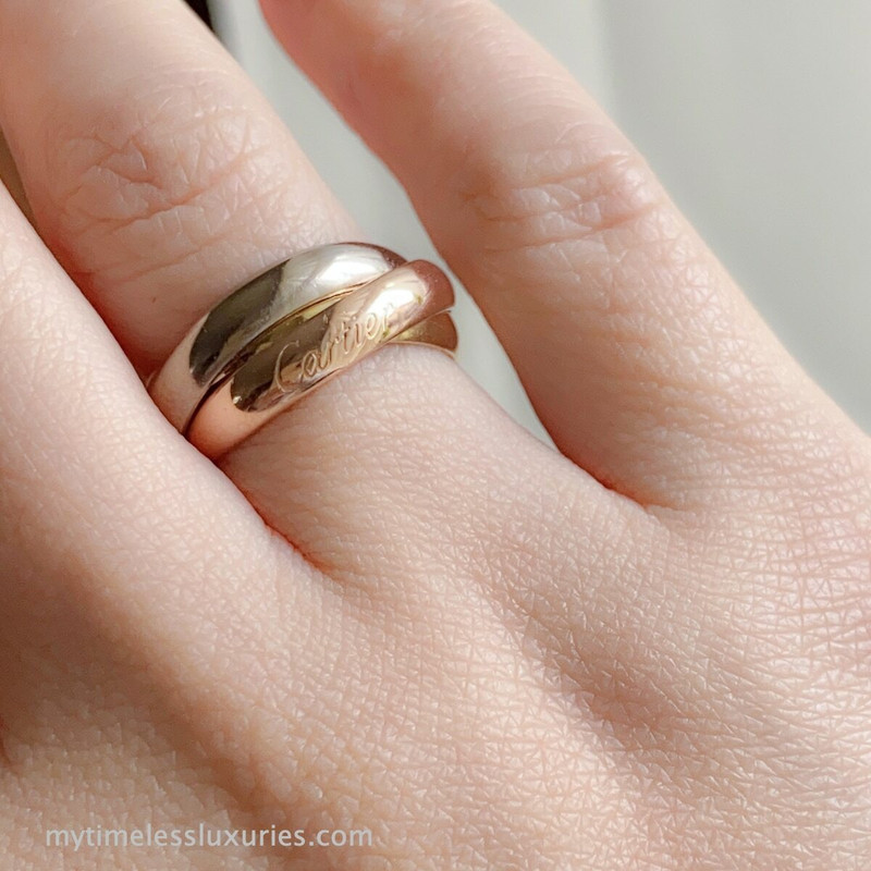 trinity de cartier ring classic