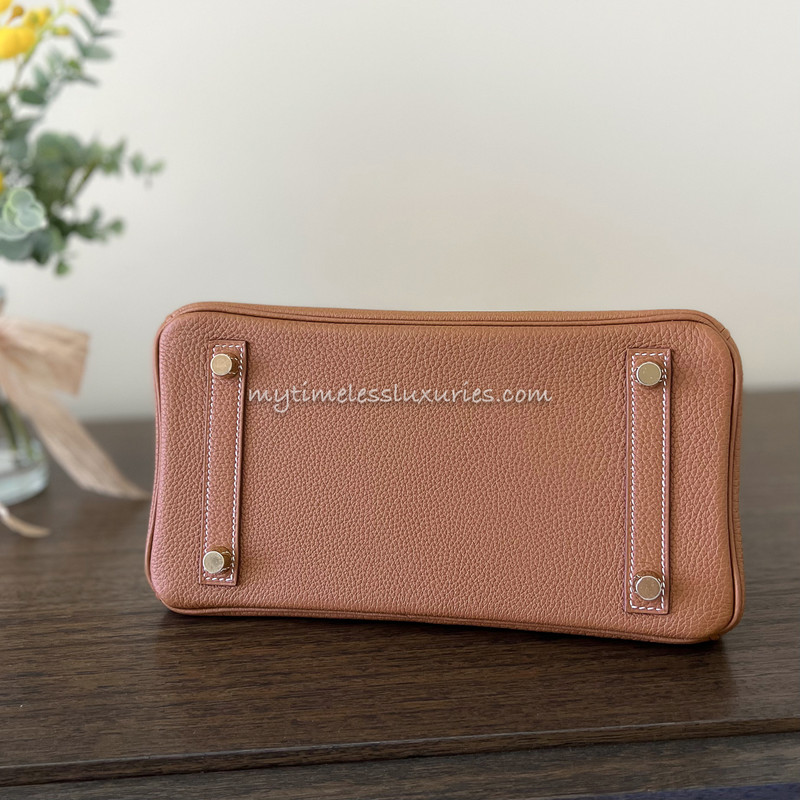 HERMÈS Birkin 25 handbag in Vert Cypress Togo leather with Gold  hardware-Ginza Xiaoma – Authentic Hermès Boutique