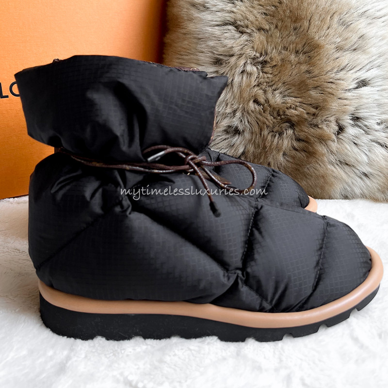 Pillow Comfort Ankle Boots  Luxury Beige  LOUIS VUITTON
