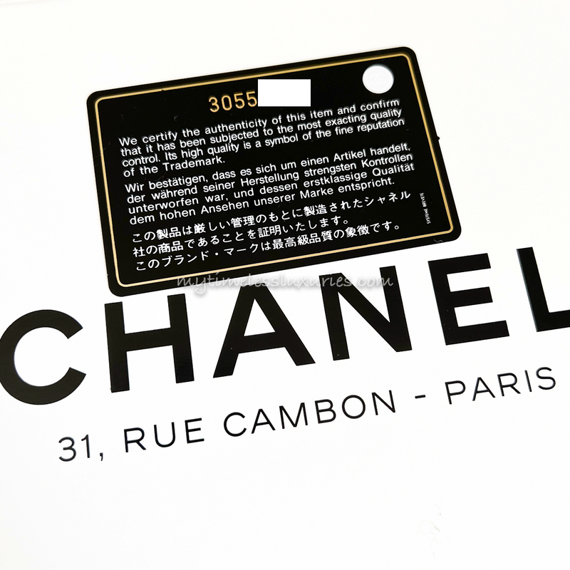 Guide How to Check Chanel Authenticity Card Real vs Fake  Reetzy