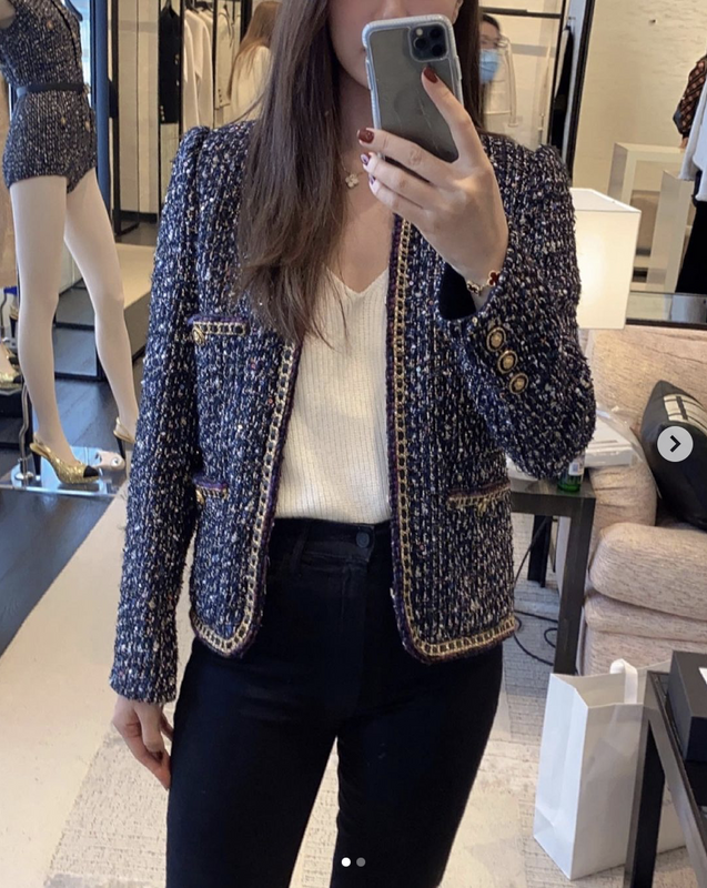 Chanel tweed jacket 2021 Clearance