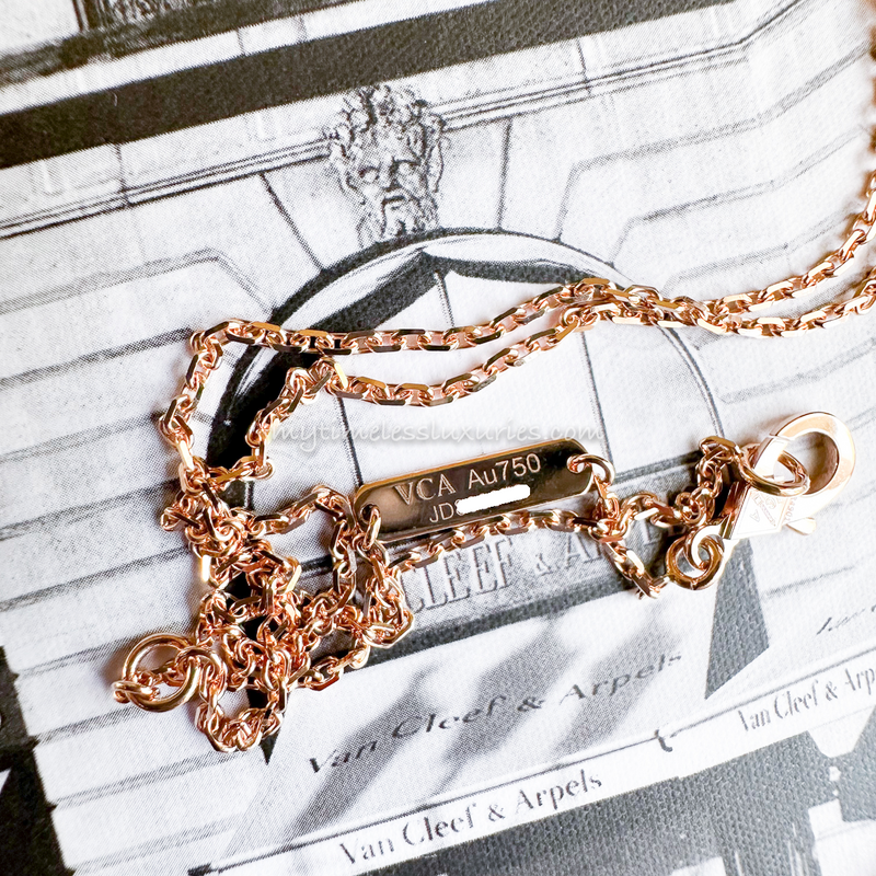 VAN CLEEF & ARPELS 2023 Ginza Edition Magic Alhambra Pendant/ Necklace *New Timeless Luxuries