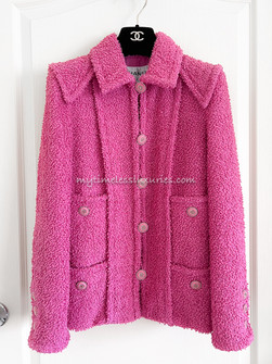 Classic Pink Tweed Jacket size 34