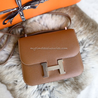 Hermes Constance 18 Gold Epsom GHW - Kaialux