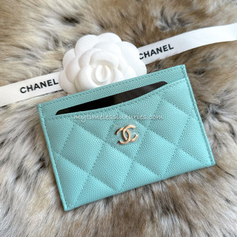 Chanel 2020 Classic Card Holder - Blue Wallets, Accessories