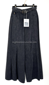 パンツ CHANEL Hirise Wide Slacks CHANEL Hirise Wide Slacks