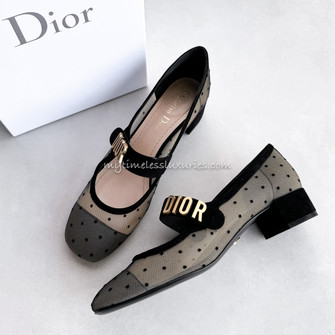 DIOR Baby-D Mary Jane Pumps 38 *New - Timeless Luxuries