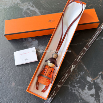 HERMES 2025 Artificier Charm Cuivre/ Feu/ Orange/ Etoupe/ Biscuit