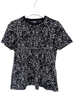 極美品 23AW◎HERMES Tシャツ Do Re Boucles S相当 極美品 23AW◎HERMES Tシャツ Do Re Boucles S相当