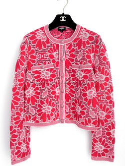 CHANEL 20P CC Camélia Flower Cardigan 36 - Timeless Luxuries