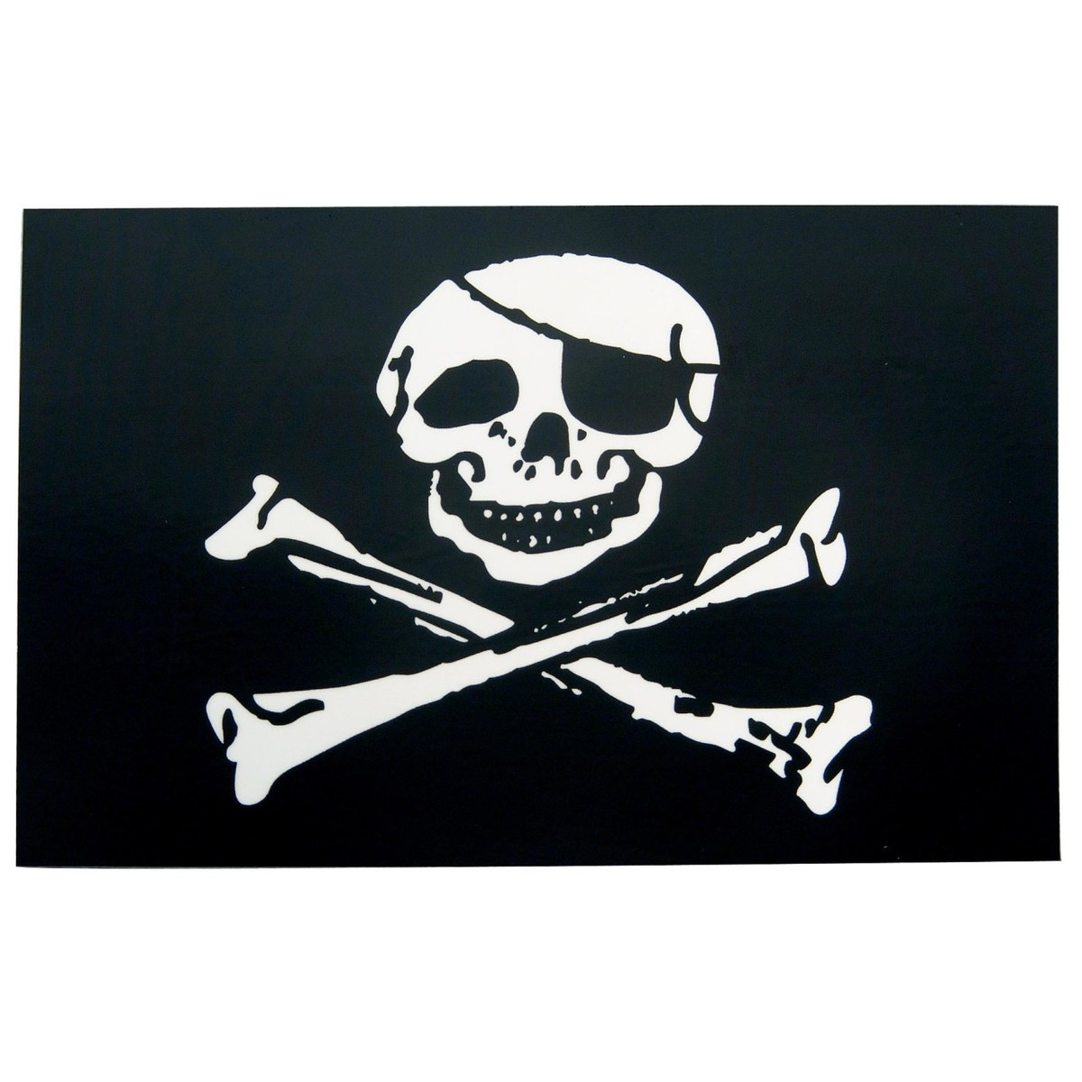 Pirate Flag Sticker - Jolly Roger Decal