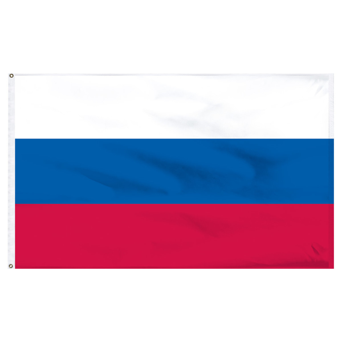 Russian Flag - White, Blue and Red