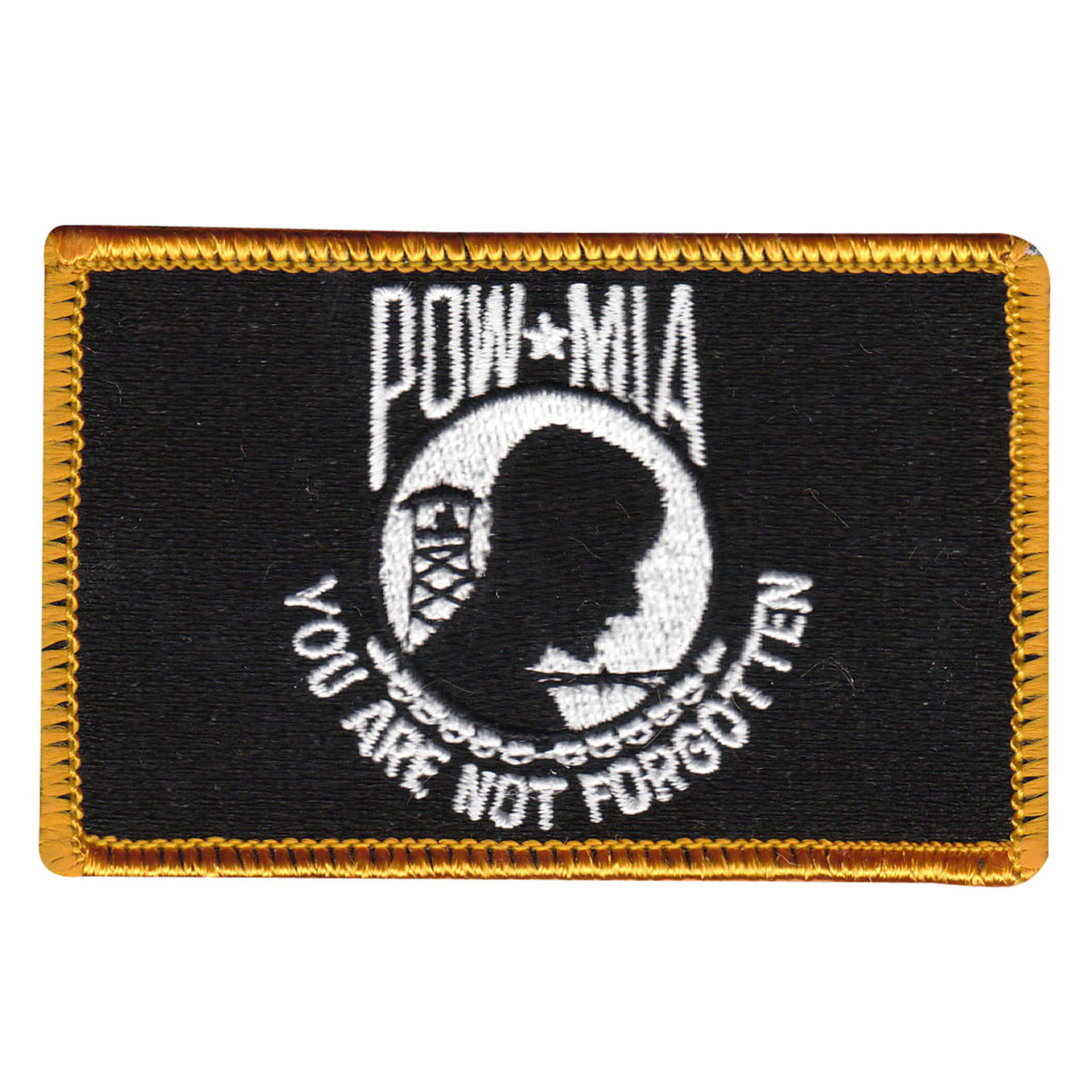 US Gold Border Flag Patch Sale-Discount Embroidered Iron or Sew on Cheap  Wholesale Flag Patch