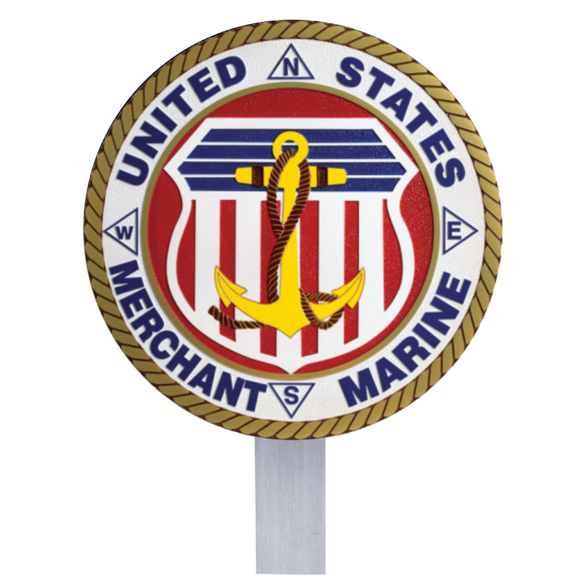 US Merchant Marine Grave Flag Holder