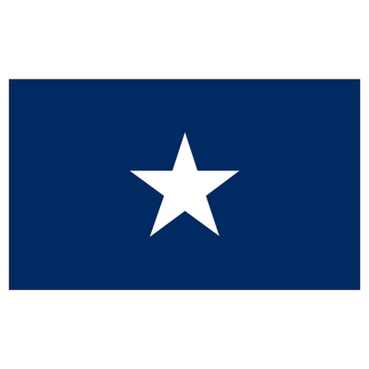 blue and white stars flag