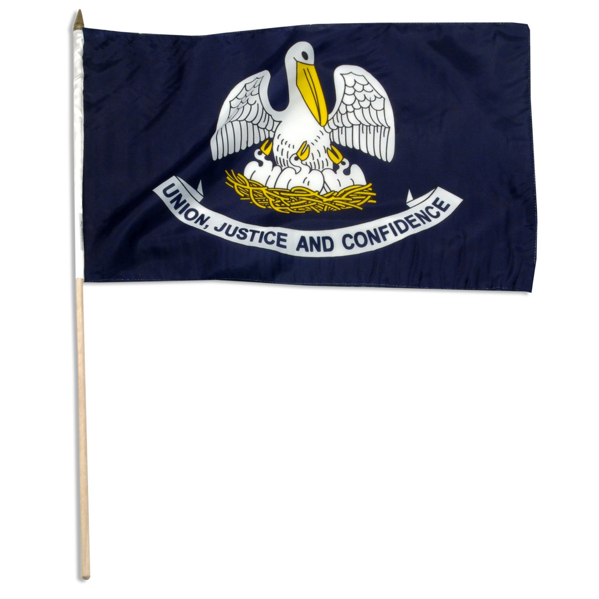 Louisiana State Flag Sign