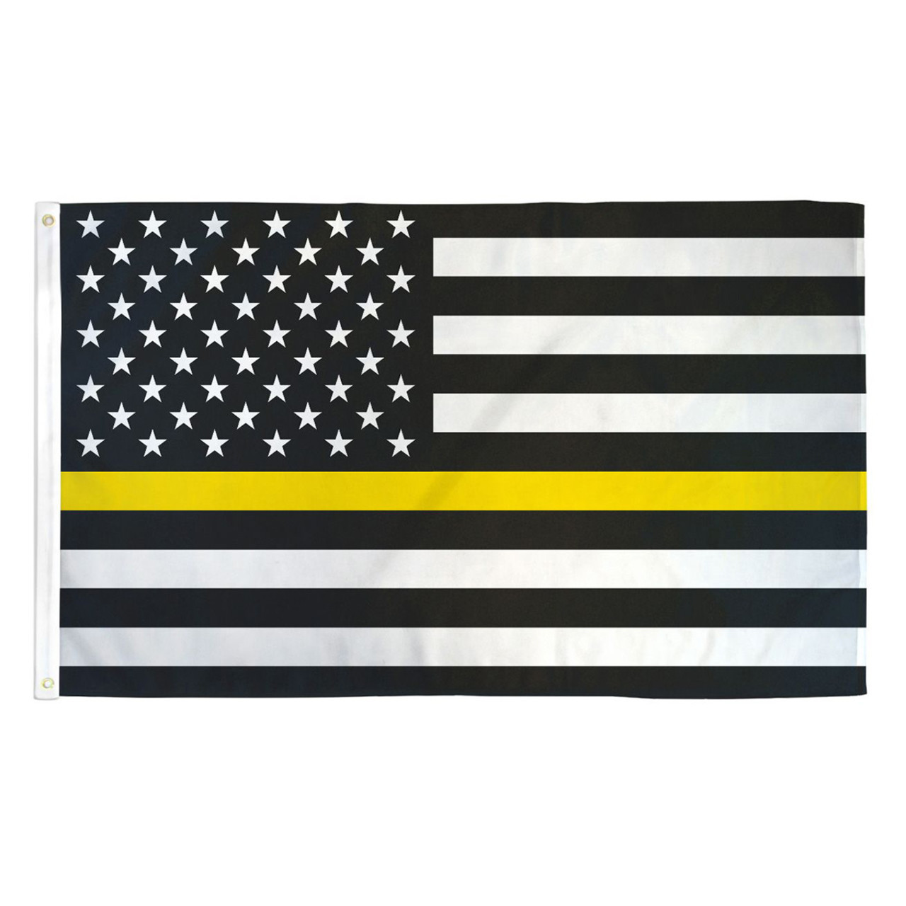 Thin Yellow Line Tow Lives Flag - Tow Lives Matter
