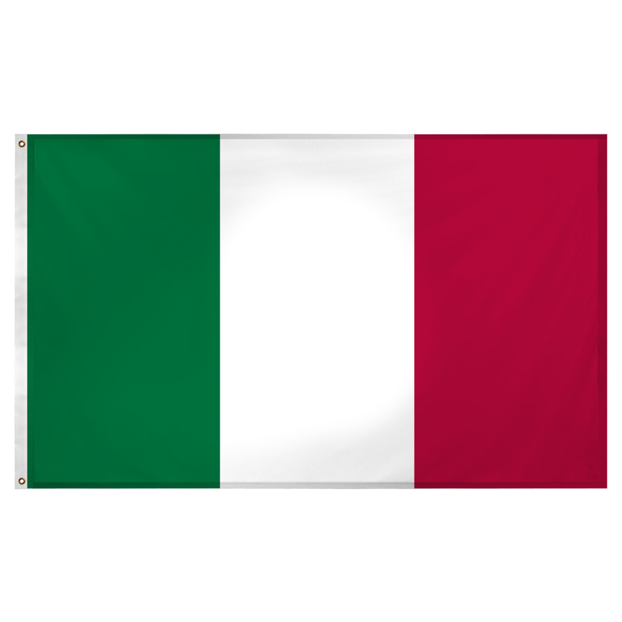 Italy Flag 3ft x 5ft Super Knit Polyester