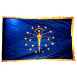 Indiana Flag 3x5ft Nylon