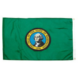 Washington State Flag 3x5ft Nylon