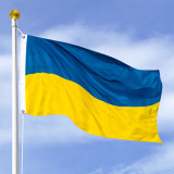 Ukraine Flag 5ft x 8ft Sewn Oxford Polyester