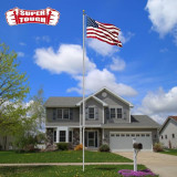 Super Tough Heavy Duty 20ft Residential Flagpole
