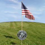 Marine Corps Grave Marker - Aluminum