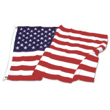 5ft x 8ft Super Tough Knitted Polyester American Flag - US Made