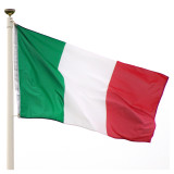 Italy flag 3ft x 5ft Super Knit polyester