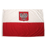 Poland State Flag and Civil Ensign Flag 3ft x 5ft Nylon